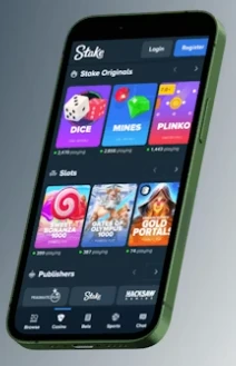 Stake casino mobile avec jeux rapides slots et Stake Originals